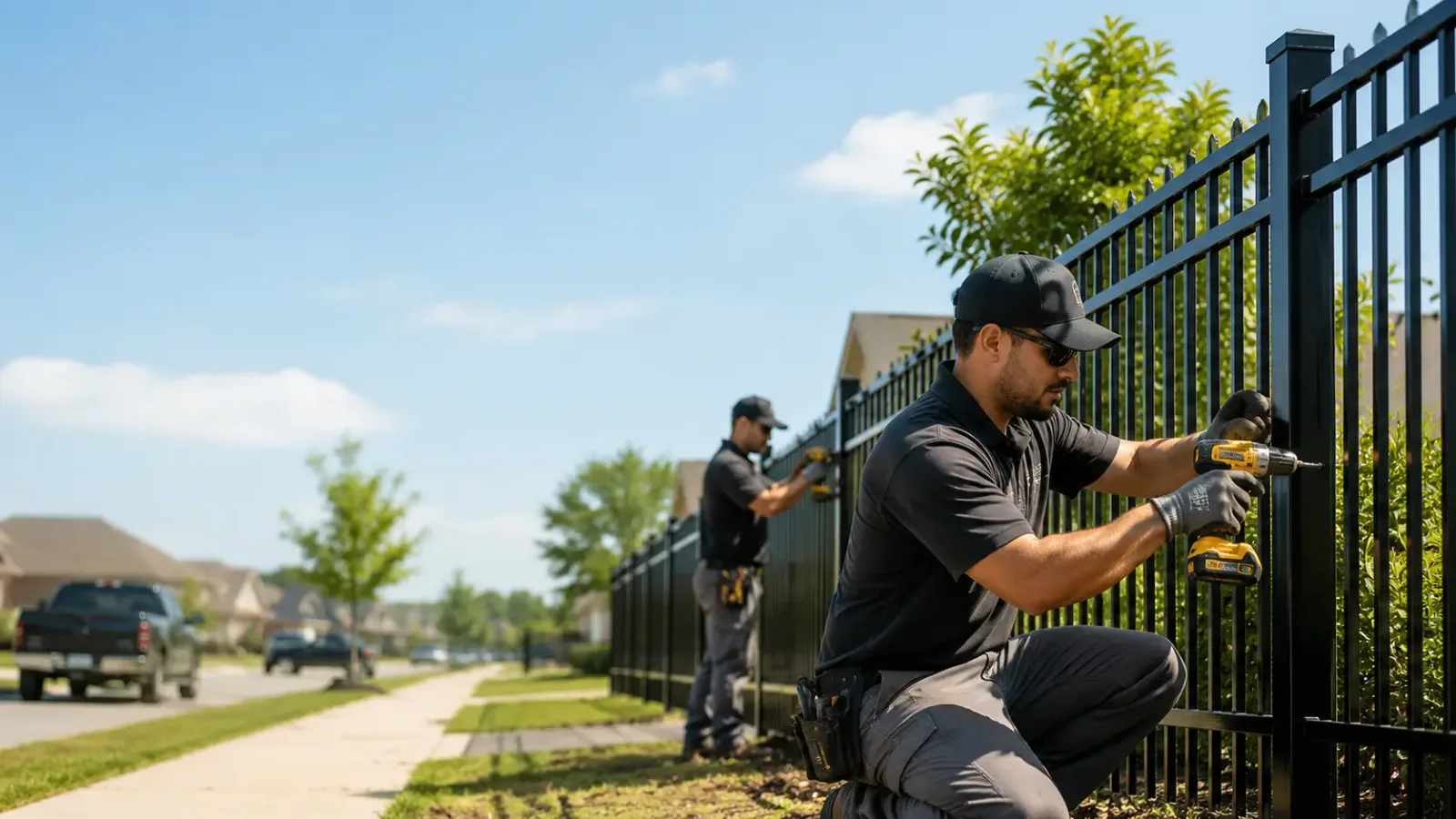 Metal Fence Installation in Whittier, NC